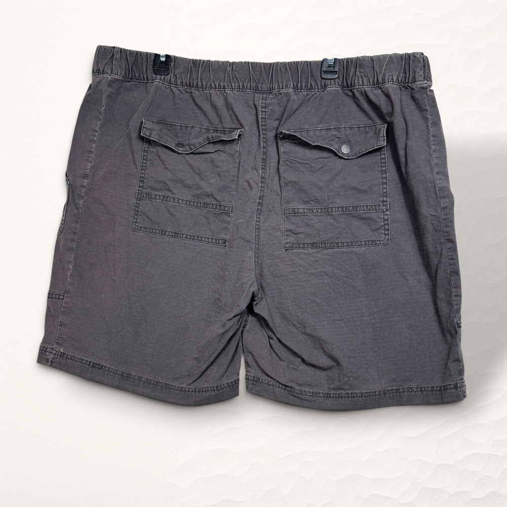 The Foundry Supply Co Cargo Shorts Mens 42 Gray Gorpcore Belted - Picture 2 of 10